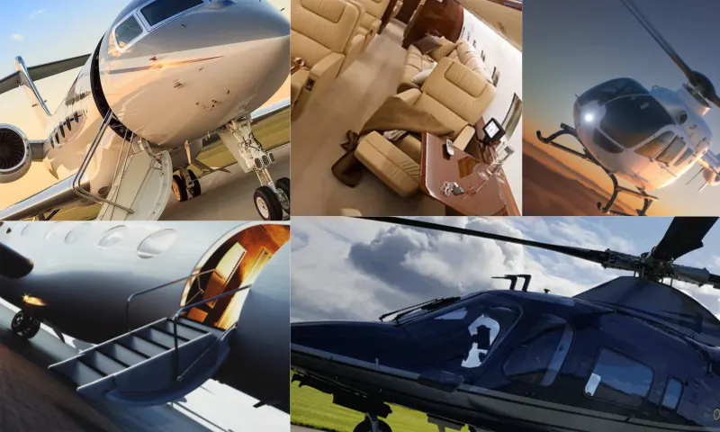 Özel Uçak ile Harika Uçuş Ekibi