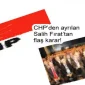 CHP'den ayrılan Salih Fırat'tan flaş karar!