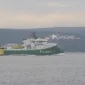 Sismik araştırma gemisi Polarcus Samur Çanakkale Boğazı’ndan geçti