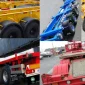 Skeletal Semi Trailers